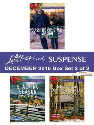 cover image of Harlequin Love Inspired Suspense December 2016, Box Set 2 of 2